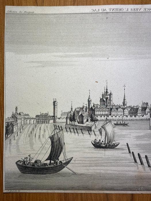 Europa - Duitsland, Württemberg, Konstanz; Drawn by A., Boeken, Atlassen en Landkaarten