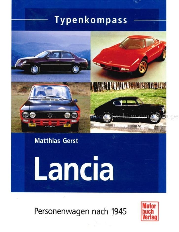 TYPEN KOMPASS, LANCIA, PERSONENWAGEN NACH 1945, Boeken, Auto's | Boeken