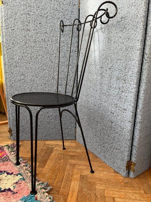 Stoel - Smeedijzer, Antiquités & Art, Curiosités & Brocante