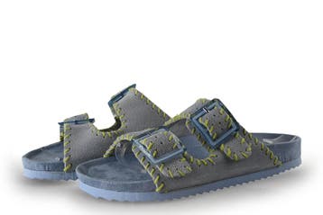 Colors of California Slippers in maat 38 Blauw, Kleding | Dames, Schoenen, Slippers, Zo goed als nieuw, Colors of California, Verzenden