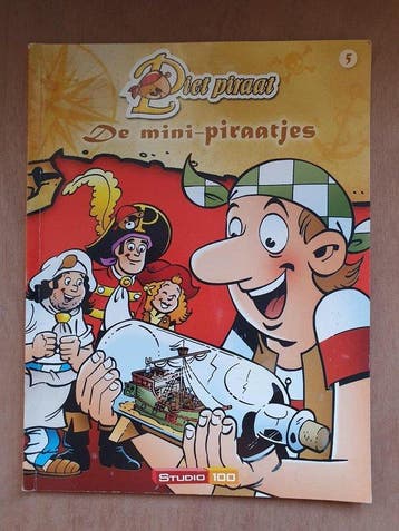 Piet piraat de mini piraatjes,, Deel 5, Paperback - 100, Verzenden, Nieuw