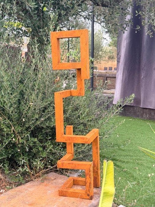 Ana Lucia B.M - Sculpture Corten - XL - No Reserve, Antiquités & Art, Art | Objets design