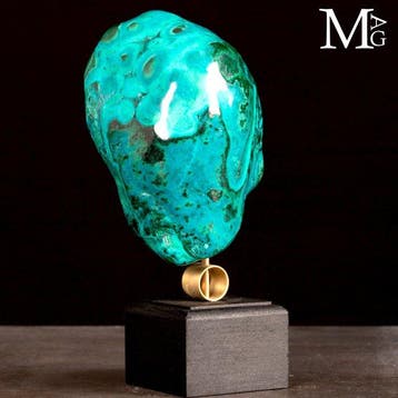 Levendige malachiet met chrysocolla Esthetische Vrije-Vorm, Collections