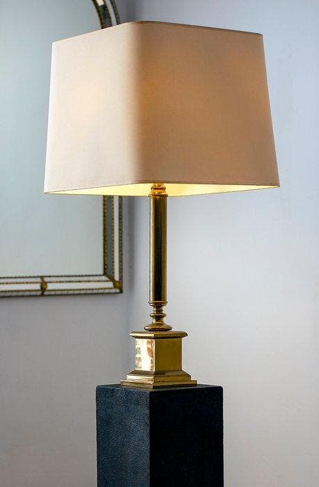 Lampe de table - Laiton - Une grande lampe de table, Antiek en Kunst, Curiosa en Brocante