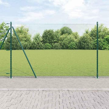 vidaXL zeshoekig gaashek met betonnen voetstuk 50 x 1,4 m, Verzenden