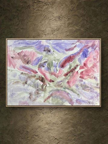 René Mels (1909-1977) - Composition abstraite de 1975, Antiek en Kunst