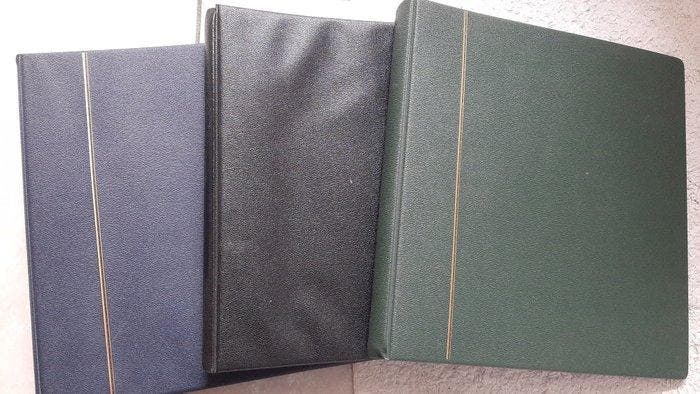 Karton met 12 Safe 14 Ring Systeem Binders - Diverse kleuren, Postzegels en Munten, Postzegels | Amerika