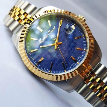 Mathey-Tissot - Cyclops Loupe - Sun Bezel - 18K Gold - Swiss