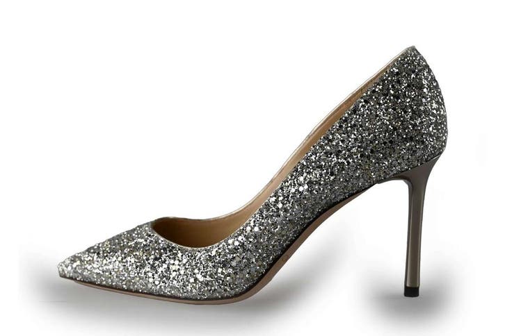 Jimmy Choo Pumps in maat 36 Zilver, Kleding | Dames, Schoenen, Overige kleuren, Zo goed als nieuw, Pumps, Verzenden