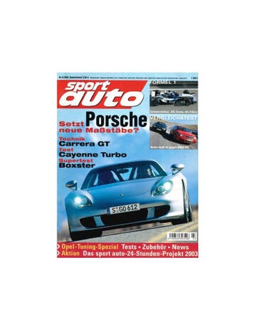 2003 SPORT AUTO MAGAZINE 03 DUITS, Ophalen of Verzenden, Nieuw
