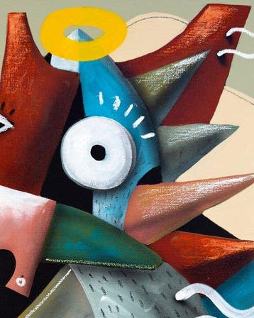 SKEPA - Carnaval, Antiek en Kunst, Kunst | Schilderijen | Modern