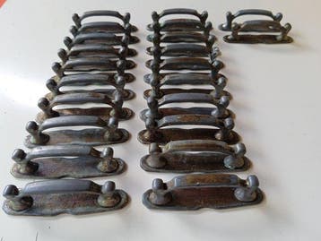 Art nouveau Poignée de porte (22) - 1940-1950
