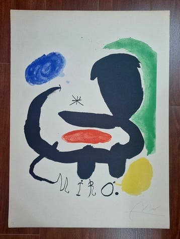 Joan Miro (1893-1983) - Sala Pelaires. 1970