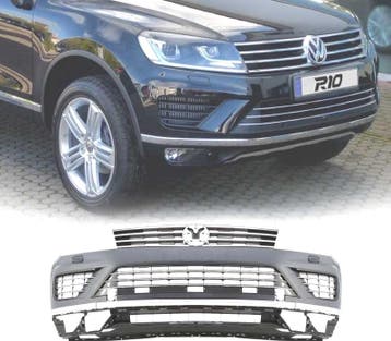 Pare Chocs Frontal Pour Volkswagen Vw Touareg 14-17, Verzenden
