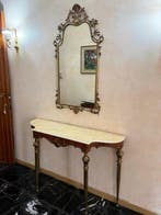 Wandtafel - Marmer, Verzilverd messing