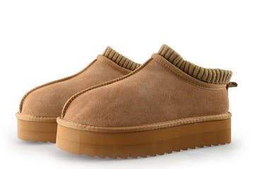 Colors of California Instappers in maat 40 Bruin, Kleding | Dames, Schoenen, Bruin, Verzenden, Instappers, Zo goed als nieuw