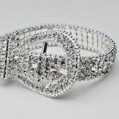 Corsage Polscorsage Trend Setter Zilver, Nieuw