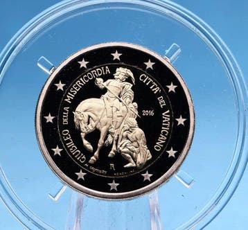Vatican. 2 Euro 2016 Giubileo della Misericordia Proof