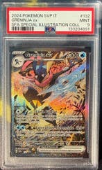 Pokémon - 1 Graded card - Greninja ex #132 Foil,, Nieuw