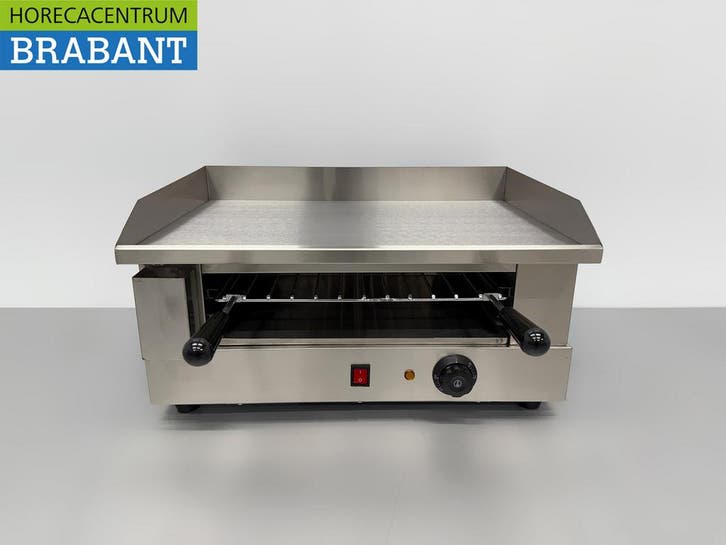 HCB plancha en acier inoxydable plancha avec grille, Zakelijke goederen, Horeca | Overige, Verzenden