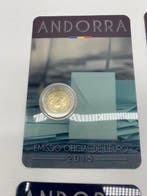 Andorra. 2 Euro 2015/2019 (9 monnaies) (Zonder minimumprijs)