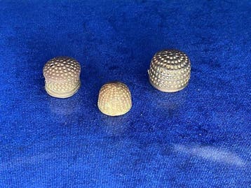 Middeleeuws Brons Vingerhoed - 2.5 cm (Zonder minimumprijs)