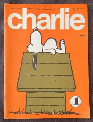 Charlie Mensuel N°1 à N°5 - 5 Magazines - EO - 1969