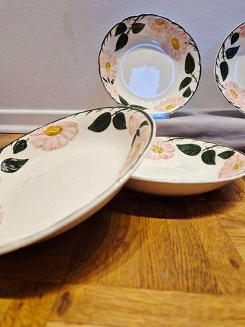 Villeroy & Boch - Bord (6) - Wild-Rose, Wildrose - Porselein