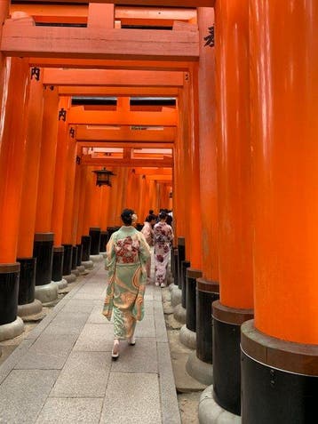The 1,000 Torii at Kyotos Fushima Inari Shrine - Teruhide