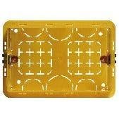 Bticino Jaune In-Wall Box 3 Modules 106x71x52mm - BT503E [10, Doe-het-zelf en Bouw, Verzenden, Nieuw