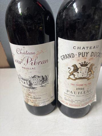 1986 Château Tour Pibran & Château Grand-Puy Ducasse -, Nieuw