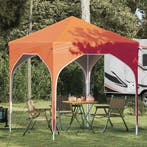 vidaXL Pop-up Feesttent 194 x 194 x 245 cm Oranje, Verzenden, Nieuw