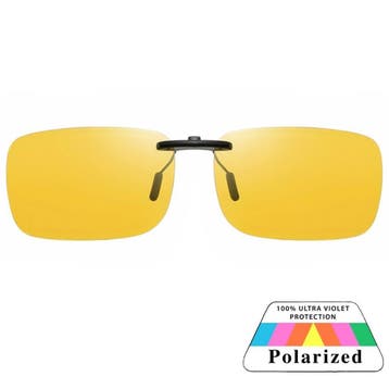 Fako Sunglasses - Clip On Voorzet Zonnebril Black Metal -, Verzenden, Nieuw