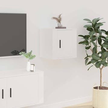 vidaXL Tv-wandmeubel 40x34,5x40 cm wit, Verzenden