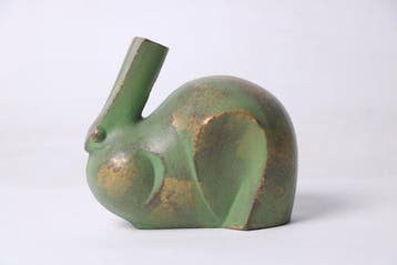 Lapin du zodiaque « Prosperité » – Saegusa Star, Sculpture, Antiquités & Art