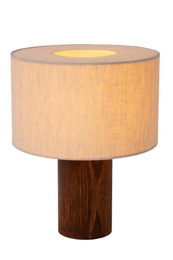 Lucide TACHINA - Tafellamp - 1xE27 - Naturel, Huis en Inrichting, Lampen | Tafellampen, Verzenden, Nieuw