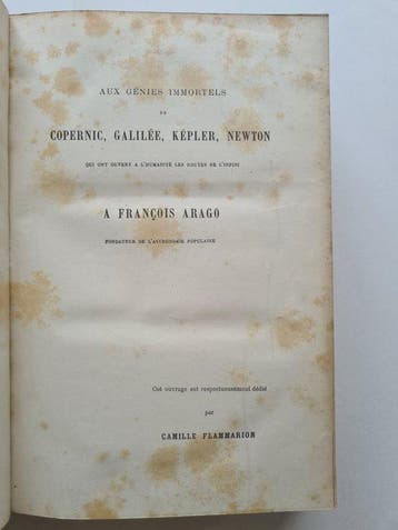 Camille Flammarion - Astronomie Populaire - 1881