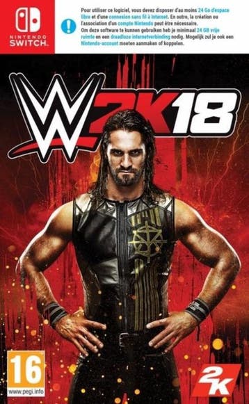 WWE 2K18 (Buitenlands Doosje) (Switch Games), Ophalen of Verzenden, Zo goed als nieuw