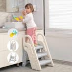 Opstapje kind - Keukentrap - Keukenhulp -  Grijs - Onasti, Kinderen en Baby's, Overige Kinderen en Baby's, Verzenden, Nieuw