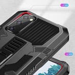 Xiaomi Poco X3 - Armor Hoesje met Kickstand en Pop Grip -, Verzenden, Nieuw