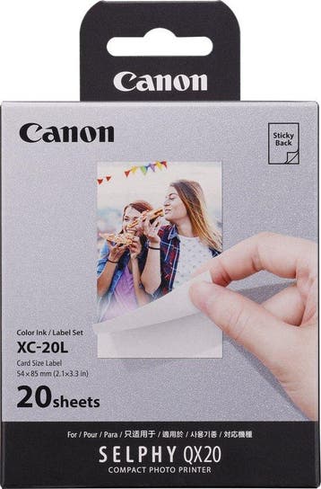 Canon XC-20L - Instant fotopapier - 20 stuks (Foto & Video), Verzenden, Nieuw