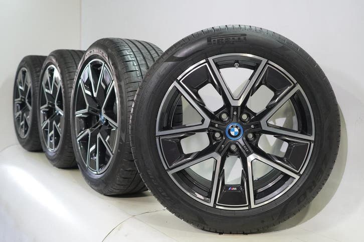 BMW 4 serie i4 G26 858M 18 inch velgen Pirelli Zomerbanden O, Auto-onderdelen, Banden en Velgen, Ophalen of Verzenden
