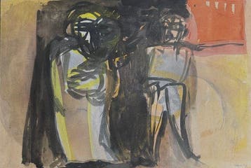 Marcus de Vestele (1941-2024) - Composition Cobra aux deux