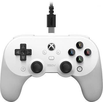 8Bitdo Pro 2 Xbox Controller - USB - Analoog/digitaal- Wit, Verzenden