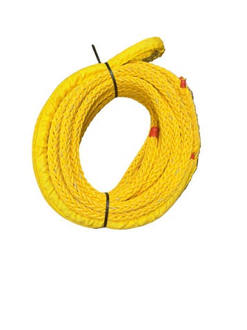 Yellow-Shark grey floating tros 25 MTR 24MM BS 10 Ton 1 o..., Sports nautiques & Bateaux, Navigation professionnelle, Verzenden