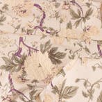 BA108 - Raro Damast Italiaans weefsel – Relief geborduurde