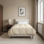 vidaXL Zomer Deken Gekwilt Crème 135 x 220 cm Microvezel, Verzenden