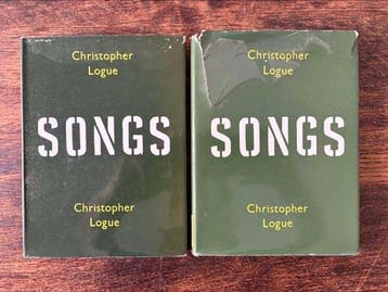 Christopher Logue & Simon Vinkenoog - 17 books (ex
