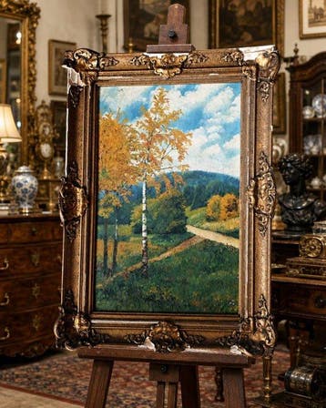 École européenne (XX) - Automne dans la campagne