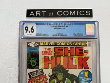 The Savage She-Hulk #1 - CGC 9.6 - Origin and 1st appearance